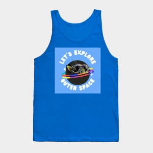 Let's Explore Outer Space Tank Top